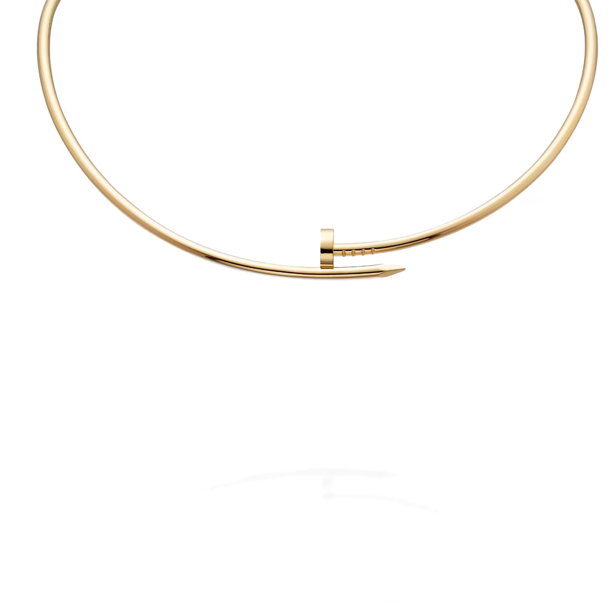 Ca*t*er juste un clou torque necklace, small model b7224799